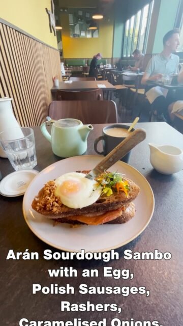 Your Moment of Yum
Your Moment of Spiel
#Arán #Kilkenny #Ireland #BreakfastSambo #MiniBreakfastSambo #TreatYoSelf #TreatMyself #Café #Yum #YourMomentOfYum #YourMomentOfSpiel 
Arán - @arankilkenny