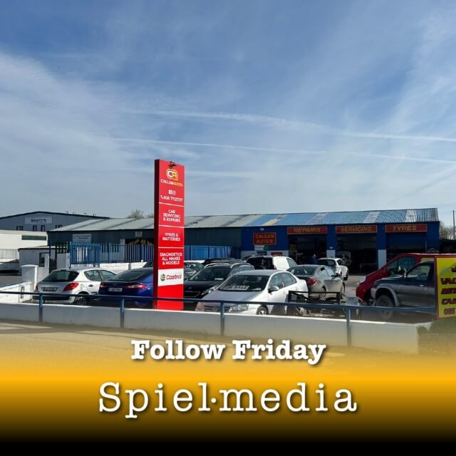 🙌✨ Follow Friday ✨🙌
It’s that time of the week where we shine a light on businesses we love working with — and ones we’d love to work with in the future 👀

This week, we’re giving a shoutout to Callan Autos - @callan_autos .  Davey and the gang have been with us for a couple years now, and we're lucky to have them as our friend. If you’re not following them already, now’s the time to fix that 👆
At Spiel Media, we’re all about building connections, telling stories, and supporting ambitious brands.

Who else should we be following?
Tag a business below that deserves a bit of extra attention — or one you think we should collaborate with next 👇
Because great stories are everywhere…
What’s your story?

#FollowFriday #SpielMedia #WhatsYourStory #SupportLocal #BusinessCommunity #CreativeAgency