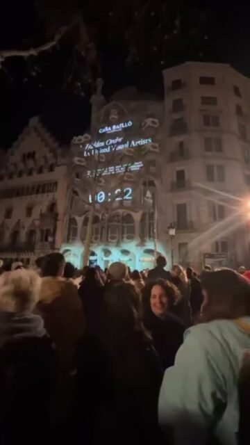 Casa Batlló Gaudí
Light show 
Barcelona