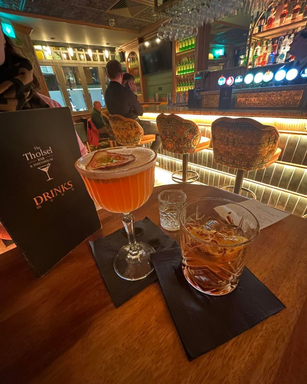 Have you been to new Thosel Bar?
What do you think?

Sean went there for his Kilkenny Day celebrations and had a lovely cocktail.