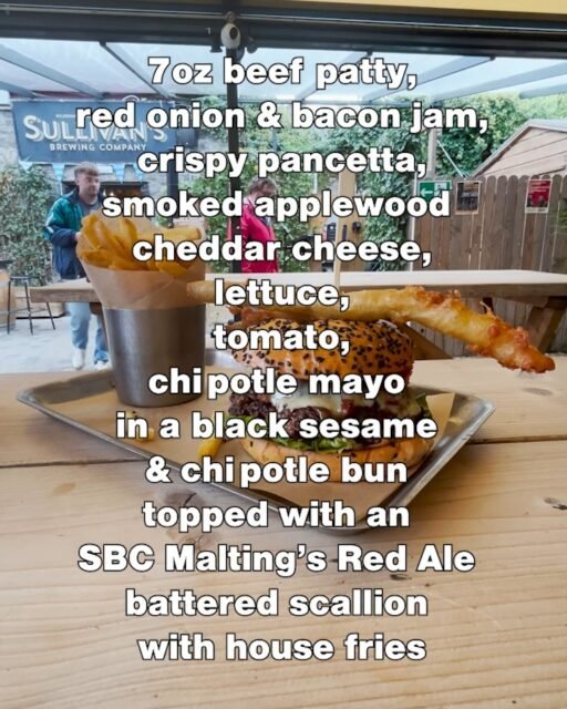 Your Moment of Yum
Your Moment of Spiel
#YourMomentOfYum #YourMomentOfSpiel #SullivansTaproom #Kilkenny #Ireland #Hamburger #BigBessie #TreatYoSelf #TreatMyself #Yum 
@sullivanstaproom