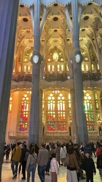 Your Moment of Art
Your Moment of Bells
Your Moment of Spiel
#YourMomentOfArt #YourMomentOfBells #YourMomentOfSpiel #Art #Gaudí #Bells #StainedGlass #BasílicaDeLaSagradaFamília #Barcelona #Spain #España