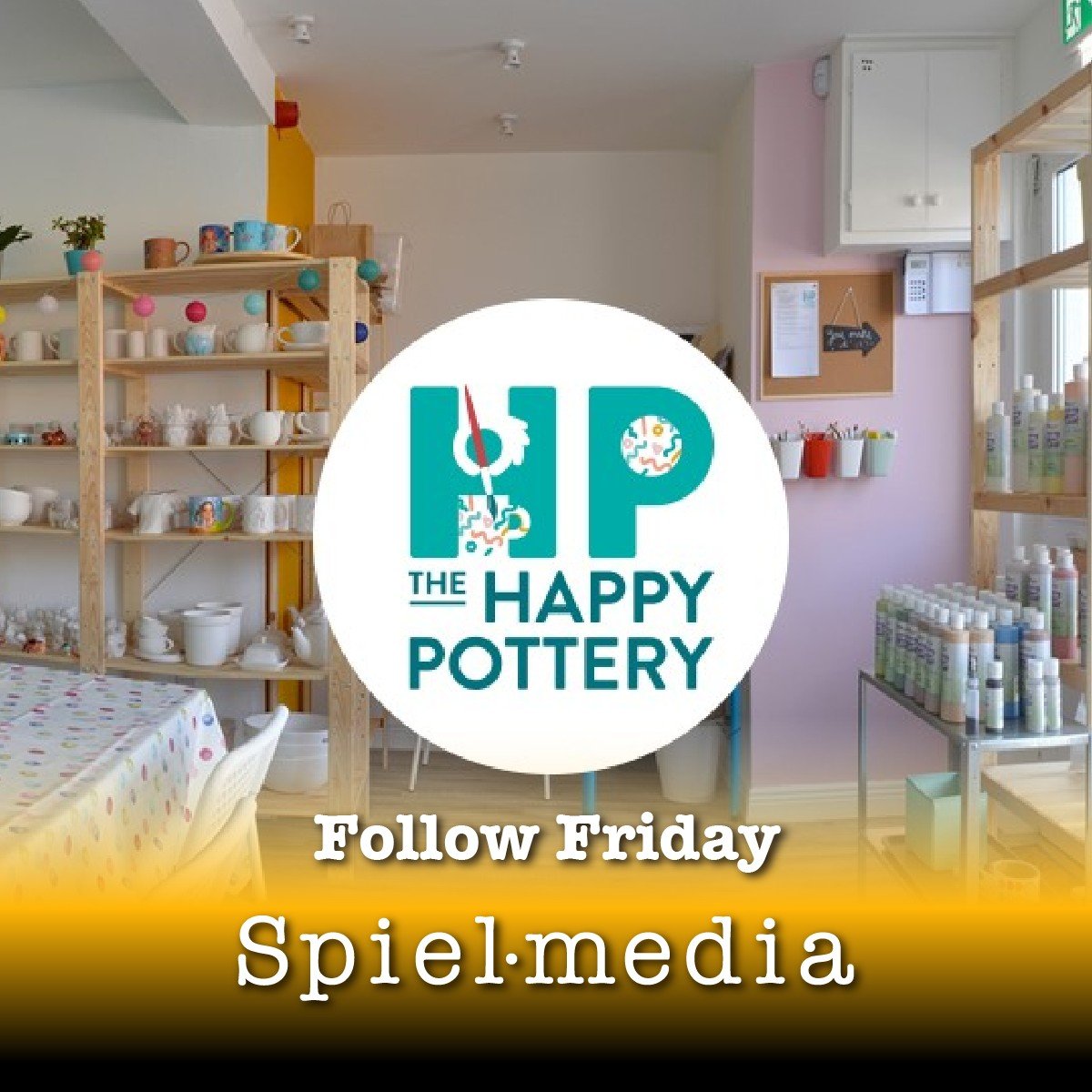 🙌✨ Follow Friday ✨🙌

It’s that time of the week where we shine a light on businesses we love working with — and ones we’d love to work with in the future 👀

This week, we’re giving a shoutout to The Happy Pottery.  Painting Pottery is for everyone, and we encourage you to book them for your next party (birthday or hen).

At Spiel Media, we’re all about building connections, telling stories, and supporting ambitious brands.

Who else should we be following?
Tag a business below that deserves a bit of extra attention — or one you think we should collaborate with next 👇
Because great stories are everywhere…
What’s your story?

#FollowFriday #SpielMedia #WhatsYourStory #SupportLocal #BusinessCommunity #CreativeAgency