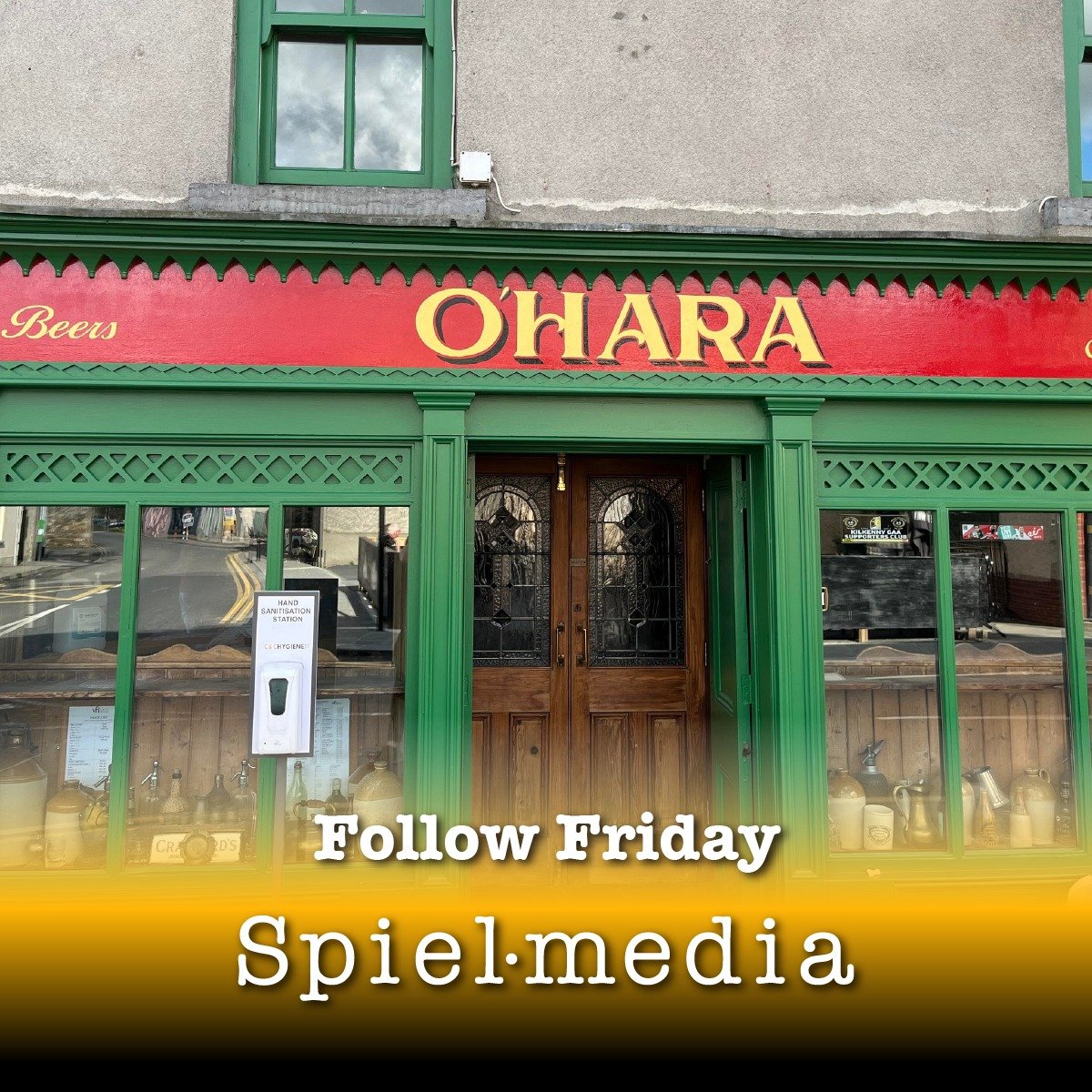 🙌✨ Follow Friday ✨🙌
It’s that time of the week where we shine a light on businesses we love working with — and ones we’d love to work with in the future 👀
This week, we’re giving a shoutout to O'Haras Bar - @oharasbarkilkenny. They're a local pub in Thomastown, and we look forward to a frosty pint the next time we're down there. 

O'Haras Bar recently interacted with us on Instagram and asked to be featured. That's all it takes, interact with us, and we deliver! At Spiel Media, we’re all about building connections, telling stories, and supporting ambitious brands.

Who else should we be following?
Tag a business below that deserves a bit of extra attention — or one you think we should collaborate with next 👇
Because great stories are everywhere…
What’s your story?

#FollowFriday #SpielMedia #WhatsYourStory #SupportLocal #BusinessCommunity #CreativeAgency