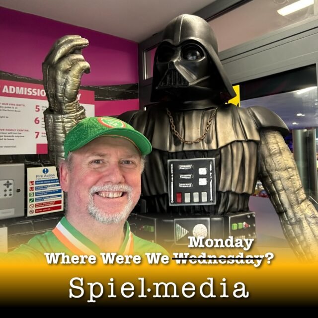 📍✨ Where Were We W̷e̷d̷n̷e̷s̷d̷a̷y̷ Monday? ✨📍
May the 4th Be With You 
Special Bank Holiday Monday Edition of our Weekly Game 

We were out and about again this week visiting another brilliant local business 👀
Can you guess where we were?
Drop your guess in the comments below ⬇️ and be sure to tag the business!
And while you’re at it…
Where should we go next? 👇
Tag a business we need to visit and tell us why.
We love getting out into the community and hearing more stories — because as always…
What’s your story?
#WhereWereWeWednesday #SpielMedia #WhatsYourStory #SupportLocal #CommunityConnections #StarWarsDay #MayThe4thBeWithYou